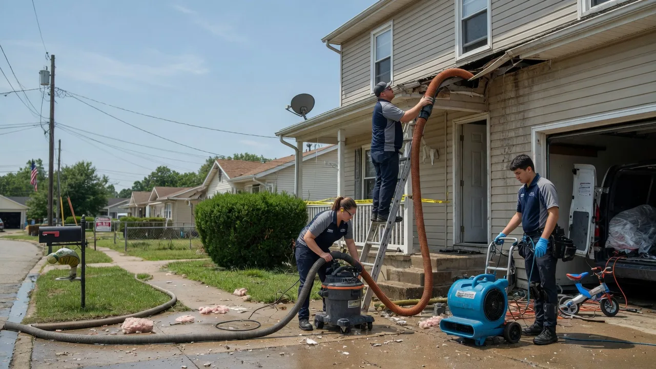 Water Damage Restoration in Eola, IL near me